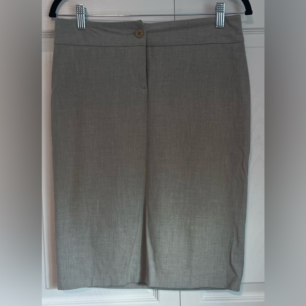 Women's Laundry Gray Pencil Skirt